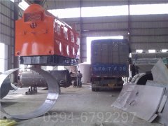 黑龙江12吨液化气热水锅炉